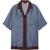 GUCCI Regular Fit Printed Silk Twill Shirt 794907-ZASG3-6006