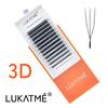 LUKATME W 3D 4D 5D 6D 7D Eyelash Extension Premade Fans YY Lashes for Beginner Practice Easy Apply Fluffy U Shape False Eyelash