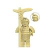 Senovės karys surinktas minifigūrėlės žaislas