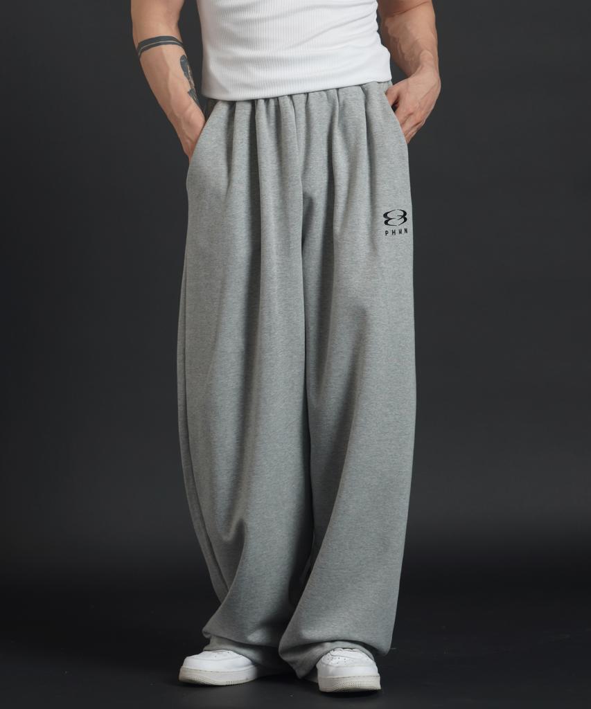 PHERMENON [2Pack] Oversized Wide String Jogger Pants (3 Colors)