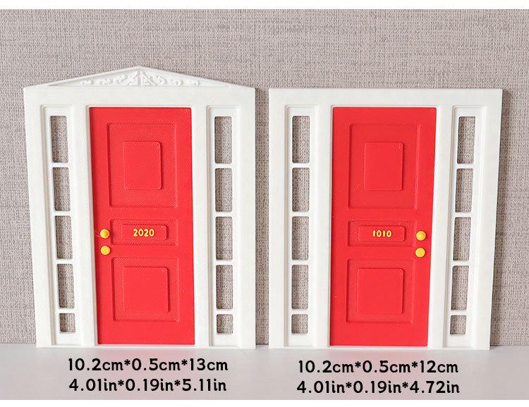 Miniature Handmade Dollhouse Doorway Decor Ornament