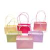 Macaron Flower Arrangement Tote - DIY Waterproof Paper Bag for Bouquets and Gift Packaging