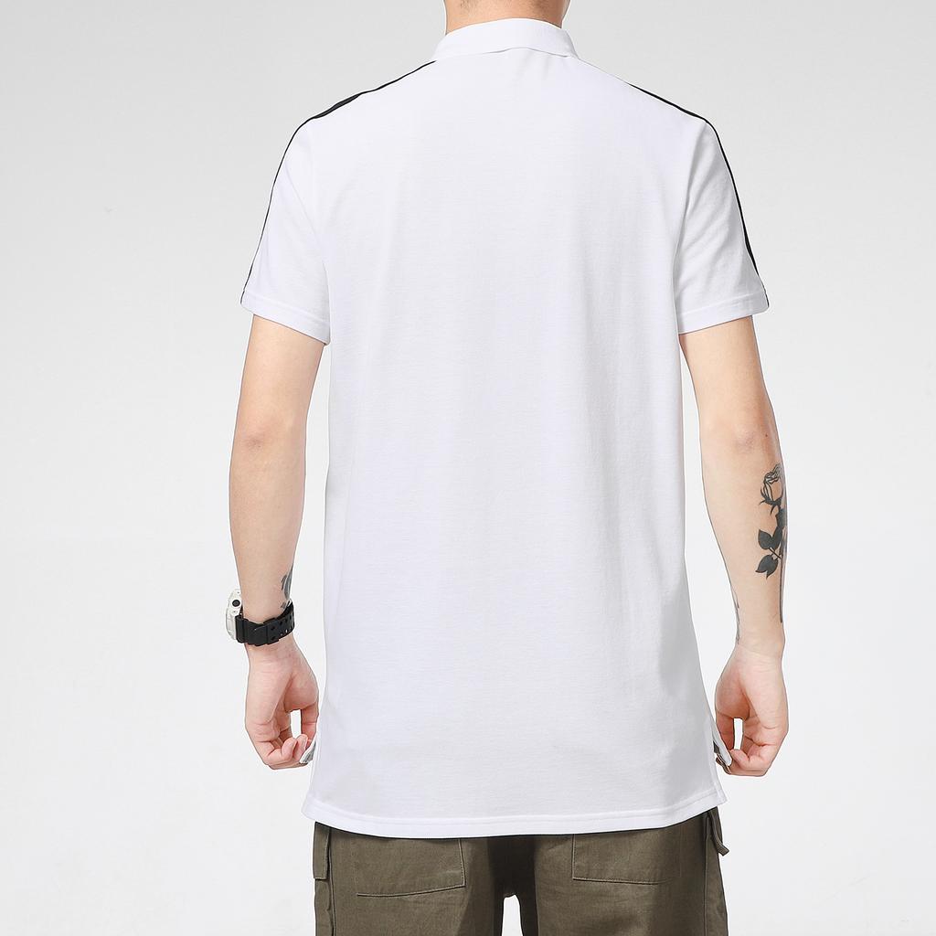 Puma Logo Sport Training Polo Shirt Men Tops White 532290-02