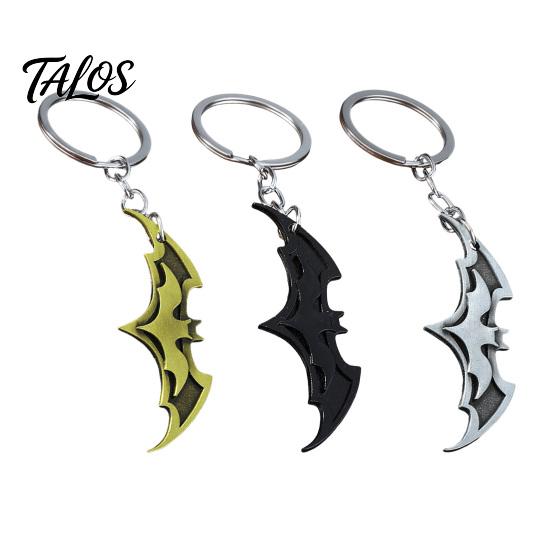Zinc Alloy Key Holder Bat Dart Keychain, Car Ring for Keychain Men, Handbags Backpacks Charm Decorative Accessory Halloween Lightweight Bag Charms