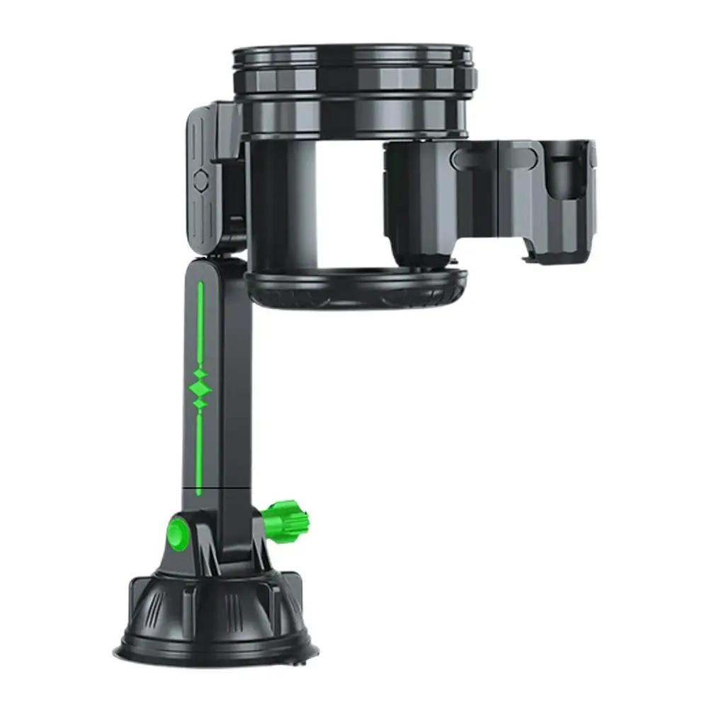 Car Suction Up Cup Holder Adjustable Non-Slip Vacuum Recessed Accessories Cup Drink Stand Suction Cup Car Support Folding X0D8