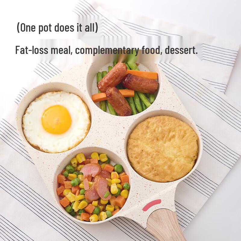Jeetee Maifan Stone 4-Hole Frying Pan