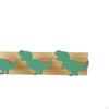 4 Hook Wall Mounted Coat Rack for Easy Storage And Organization
