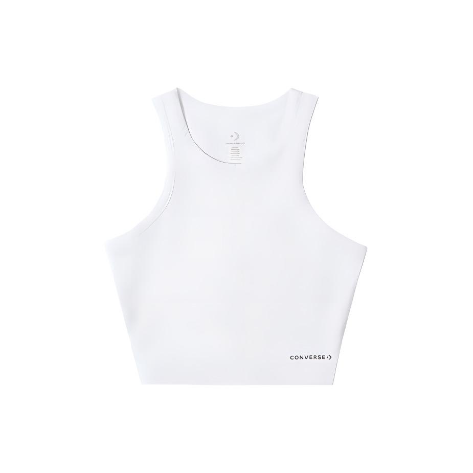

New Converse Tank Top Women s White 10026502-A02 M