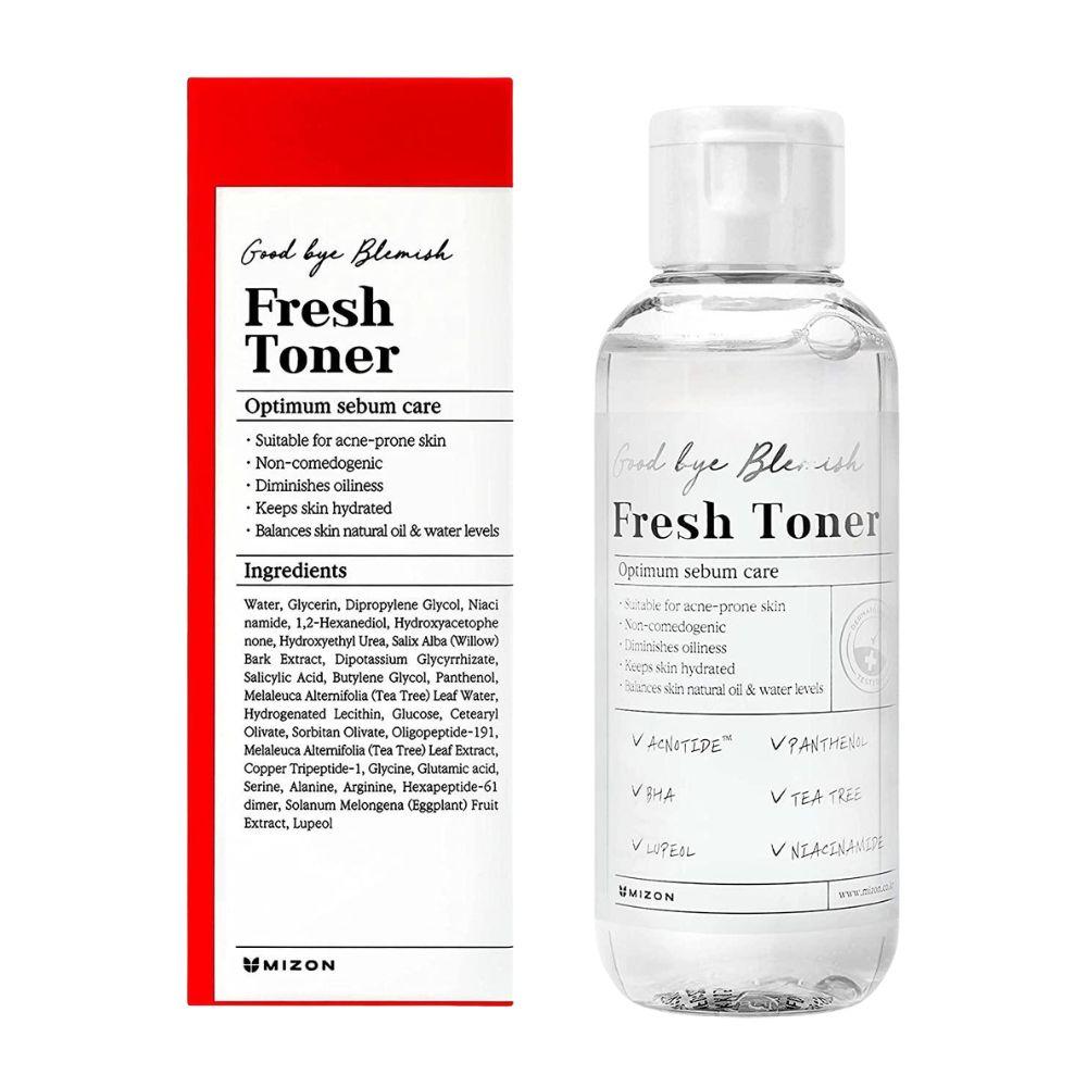 Mizon Good Bye Blemish Fresh Toner 120 ml Tonikum - Bild 4