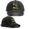 Cactus Embroidered Cap Summer Cotton Trucker Hat Desert Baseball Cap Vintage Dad Hat  Adjustable