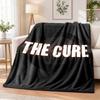The Cure Printed Flannel Blanket Warm Comfort Bed Throw For Indoor Home Decoration