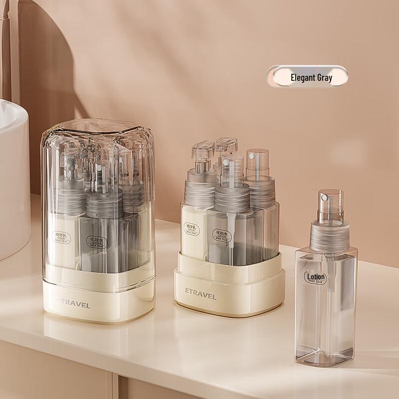 E-Travel Portable Refillable Travel Bottle Set