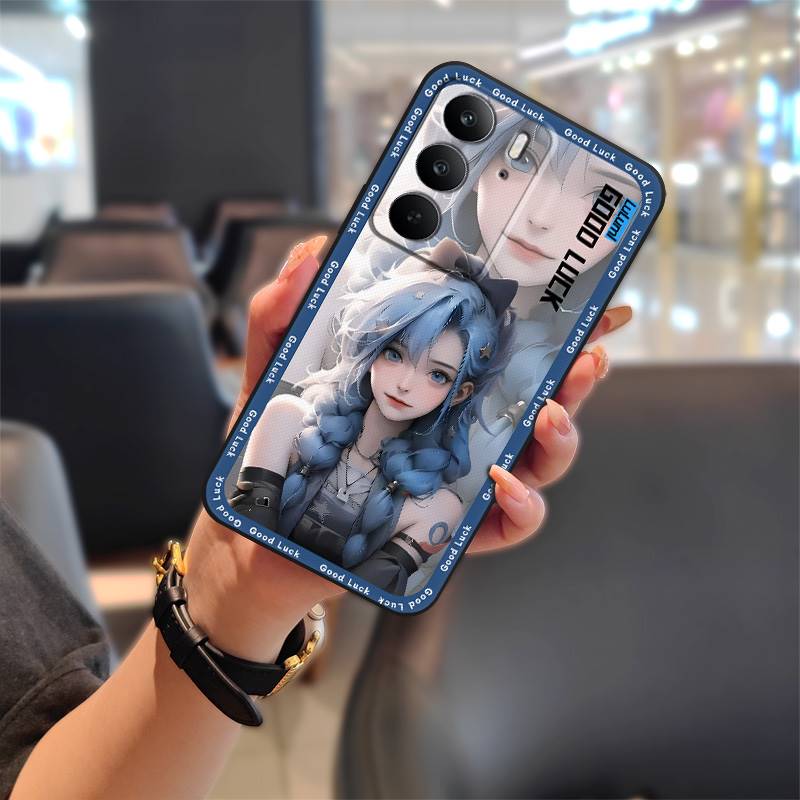 

Чехол для телефона Realme C75 с защитой от пыли и падений, водонепроницаемый, с рисунком из мультфильма, устойчивый к ударам, милый модный дизайн Realme C75