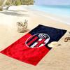 Asciugamano da Spiaggia Stampa Bologna FC 1909, Asciugamano Grande Morbido Asciugatura Rapida per Spiaggia Campeggio Nuoto