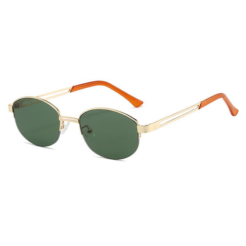Retro French-Style Small Frame Sunglasses for Women - High-End Fashion Sun Protection, Versatile and Fashionable Design