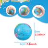Mini foam earth extrusion toy Soft sponge earth world map ball world map toy Children adult decompression novelty toy