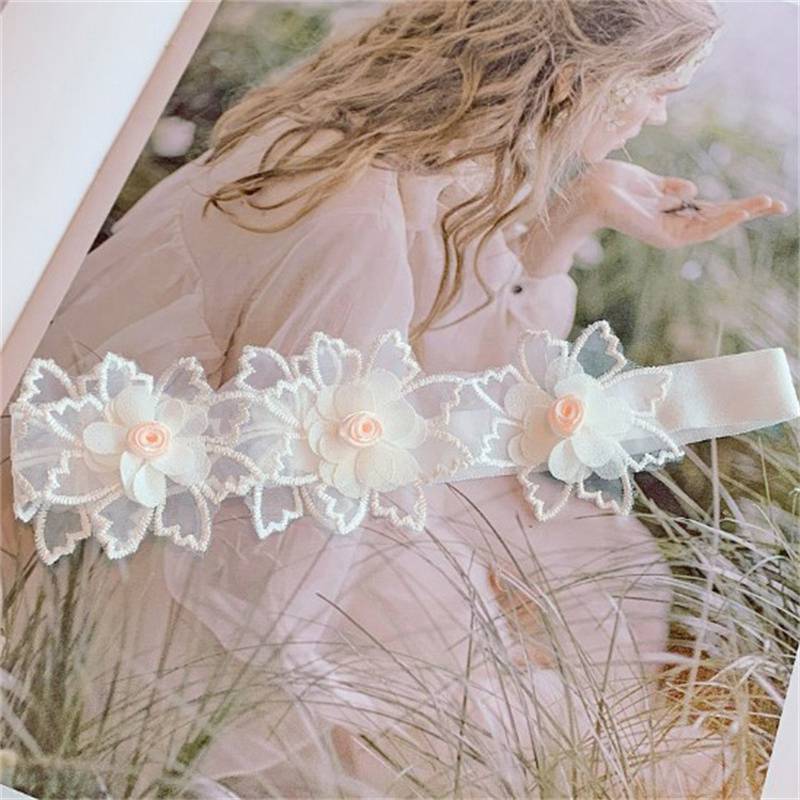 Newborn Baby Bow Knot Hair Band Accessories Soft Elastic Gift Soft Girls Flower Headband