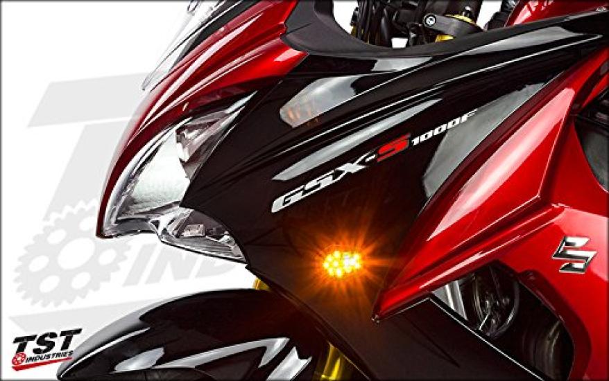 

TST LED Front Turn Signal Set FLS01S GSX-S1000F (Smoke)