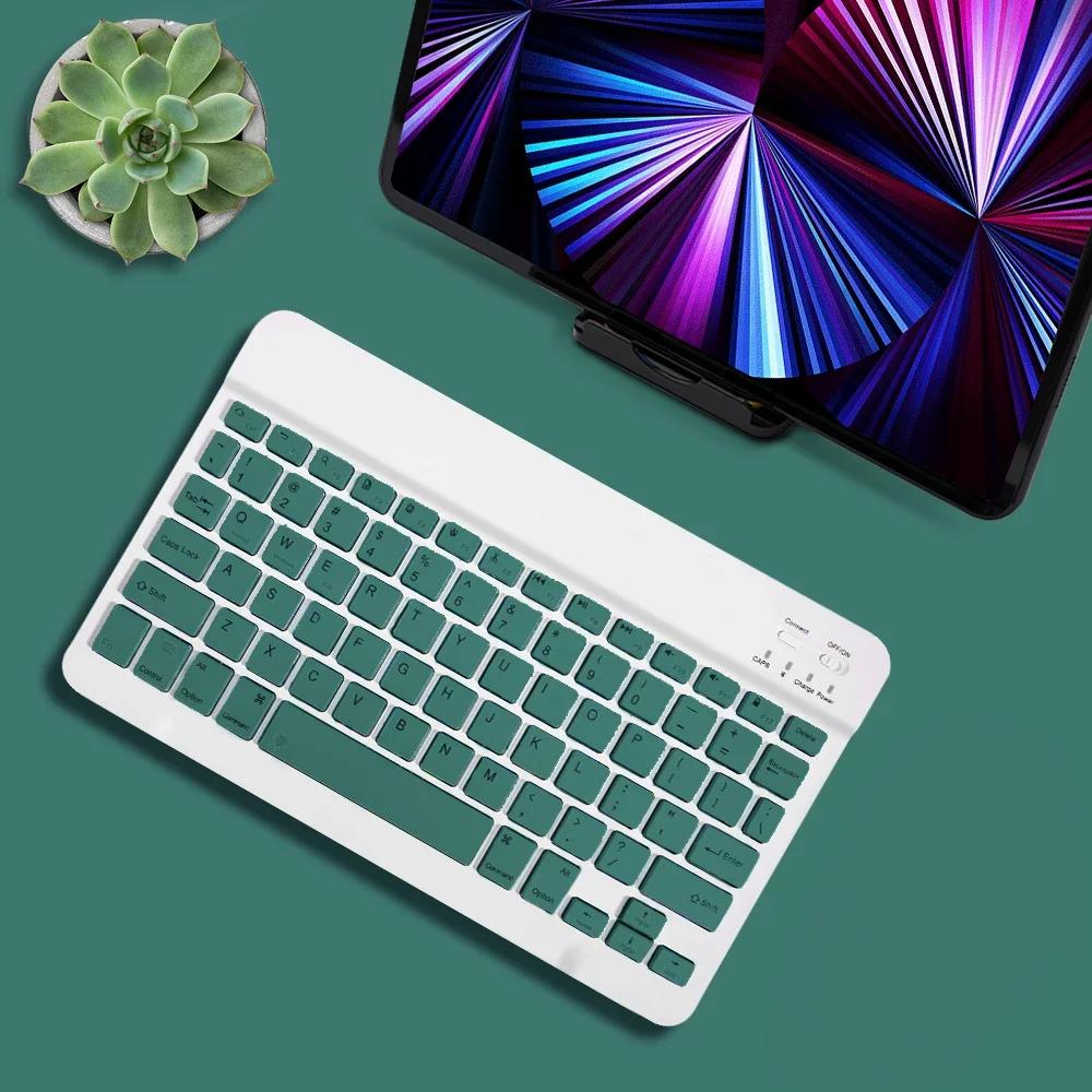 Multilingual Keyboard For Tablet Android 2025 iOS Windows Wireless Mouse iPad Samsung Xiaomi Pad Rechargeable Bluetooth Keyboard