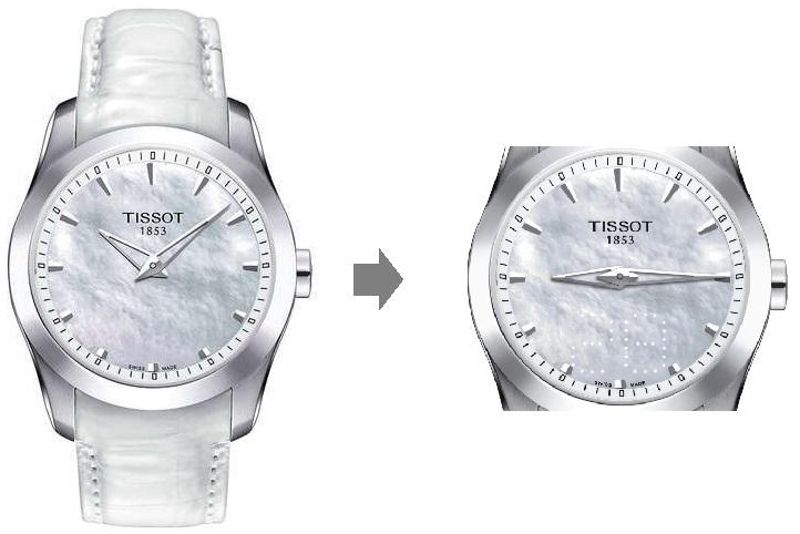 

TISSOT Mod. COUTURIER SECRET DATE T0352461611100