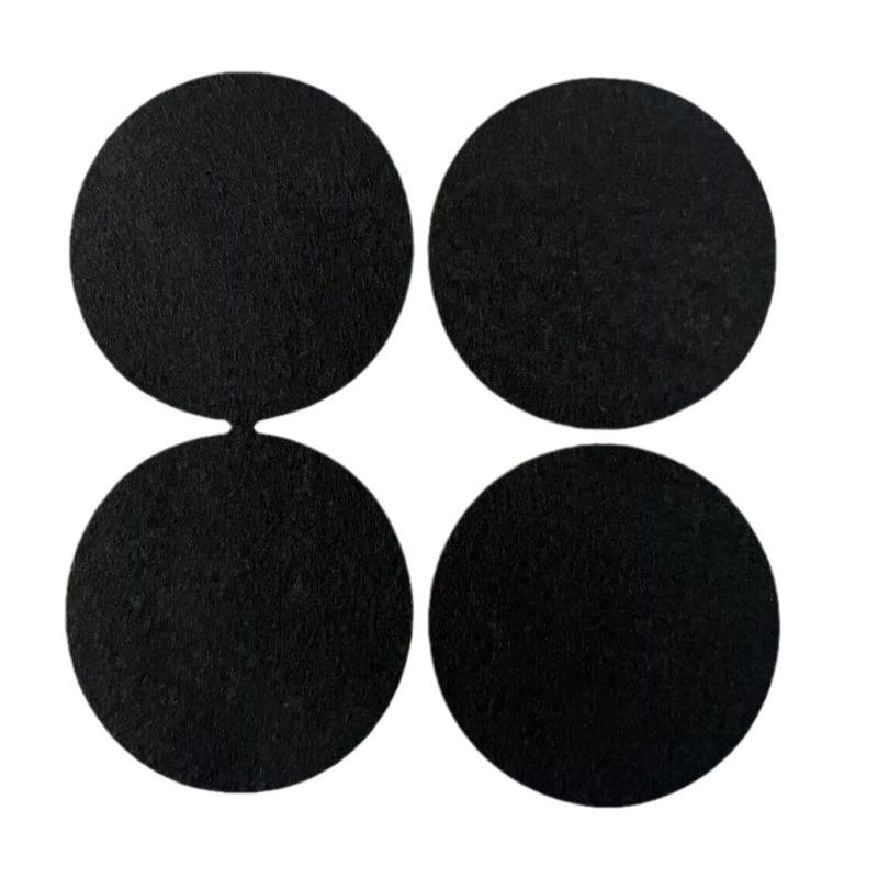 Custom DIY Non-Woven Felt Pads for Hair Accessories - Multiple Colors & Sizes