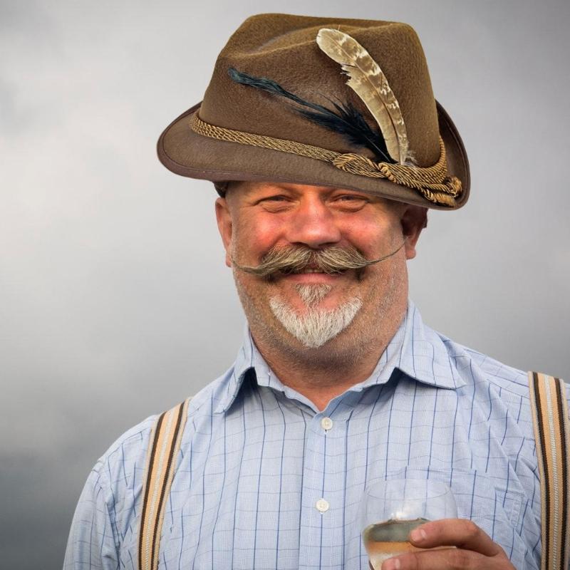 Oktoberfest Hat Widget Beer Trilby Lovely Homburg Hat Unisex Headwear