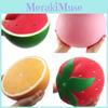 Jumbo Super Giant Soft Squishy Watermelon Orange Strawberry Peach Slow Rising Squeeze Toy