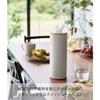 Yamazaki RIN Bottle-Shaped Tissue Case, Large, Natural, Approx. W9.2 X D9.2 X H23.8cm, Space-Saving, Vertical Storage, 5982