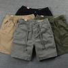 Summer Casual Shorts Men's Loose Lace-up Shorts Japanese Sports Running Tooling Five-point Pants