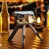 Bærbar Foldbar Skrivebords Notesbog Magnetisk Stand Aluminium Legering Tablet Holder Universel Mobiltelefon Holder Justerbar