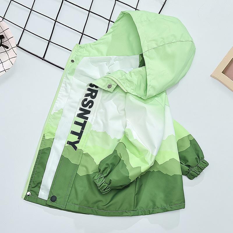 Jungen Lässige Dünne Langarm Kinder Outdoor Windjacke