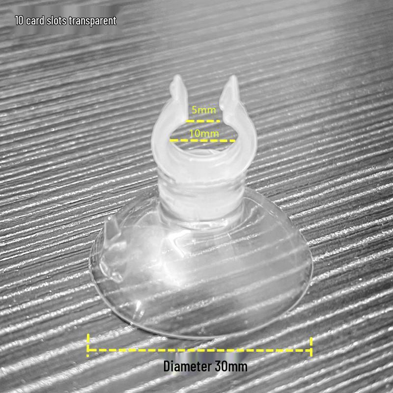 Aquarium Heater, Thermometer, Oxygen Tube, and Water Pipe Suction Cups