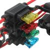 Auto Auto 10A 30A Medium 15A 20A Wasserdicht Größe Standard Blade Typ Sicherungshalter