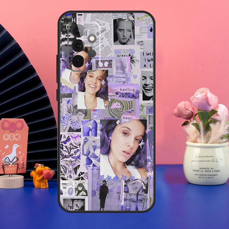 Millie Bobby Brown Case For Samsung Galaxy A54 A34 A24 A14 A73 A53 A33 A23 A13 A52 A32 A22 A12 A51 A71 Cover