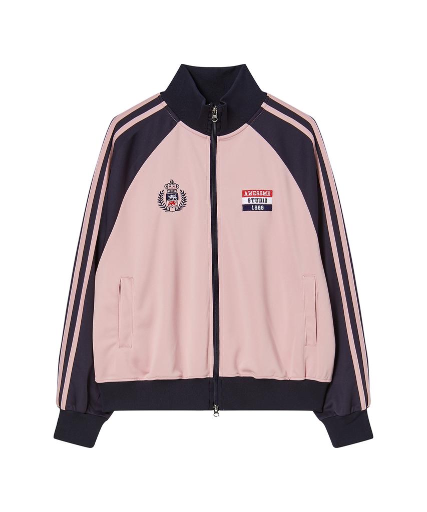 Awesome Studio Track Jersey Jacket Black
