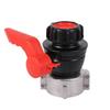 Aluminum Alloy Ball Valve S60mm Coarse Thread Ball Valve 1000L IBC Tank  Adapter Intermediate Bulk Container Discharge Valve