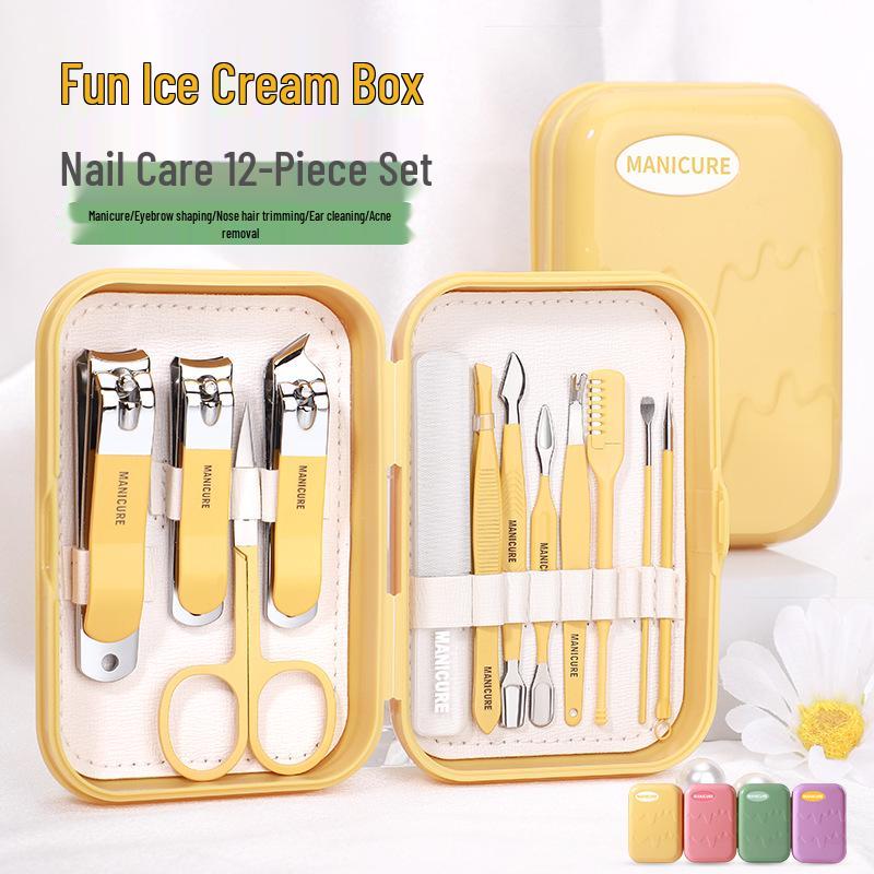 

Portable Stainless Steel Nail Clipper and Manicure Set