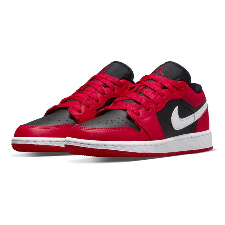 Jordan 1 Low Black Very Berry GS 553560-061