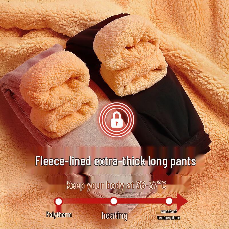 Jeanswest Men's Sherpa Fleece Jogger Pants