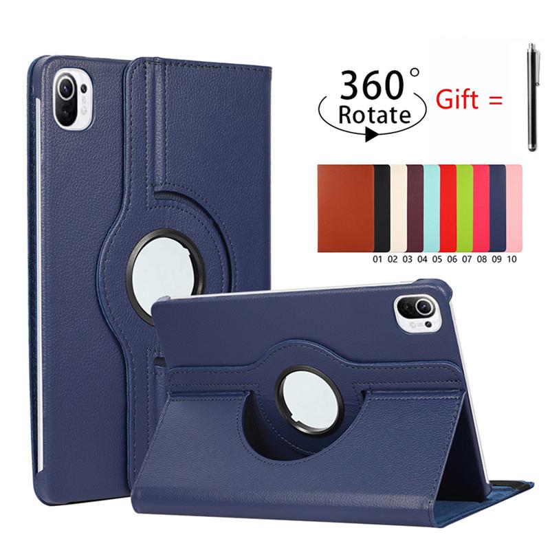 Per funda xiaomi pad 5 11 Pollici 2021 MiPad 5 Pro Supporto Tablet 11 Copertura Girevole a 360° Custodia Mi Pad 5 Pro Funda Smart Rotating Capa