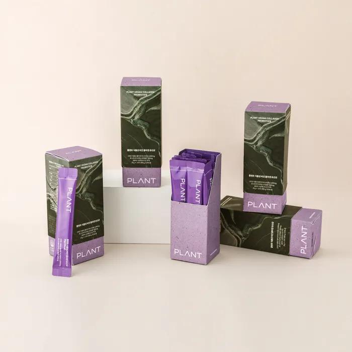 Plant Vegetable Vegan Collagen Lactic Acid Bacteria 6 BOX (15 Packs X 6 BOX)