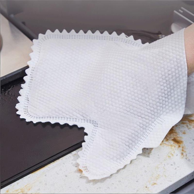 50/100 Dust Gloves - Suitable For Both Wet And Dry Use, Easy To Wipe And Dust, Ideal For Kitchen Cleaning