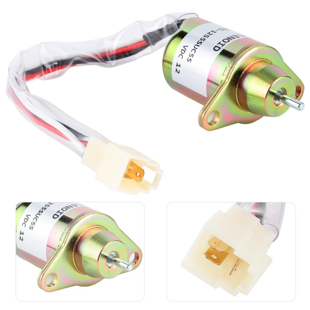 Kraftstoffabschaltmagnet Abschaltventil 119653 77950 Ersatz für 4TNV94L SFN 4TNV98L SFN Motor