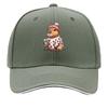 Cute Capybara Strawberry Sweater Holding Bubble Tea Sandwich Baseball Cap Unisex Women Sun Cap Outdoor Workouts Hat