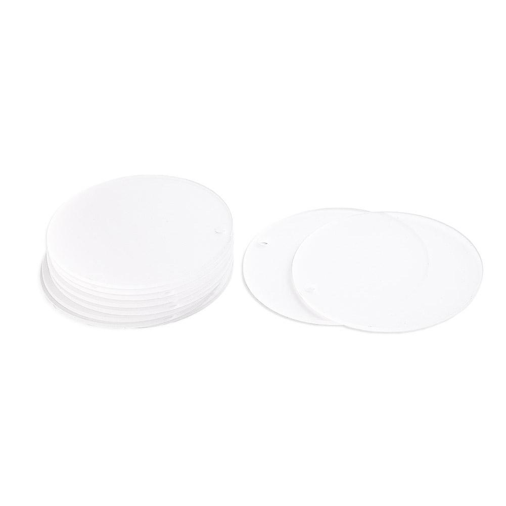 Acrylic Acrylic Round Plate Bauble Blank Clear DIY