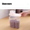 Grain Storage Container With Measuring Cup Food Storage Box Dry Goods Airtight Container Rice Bucket