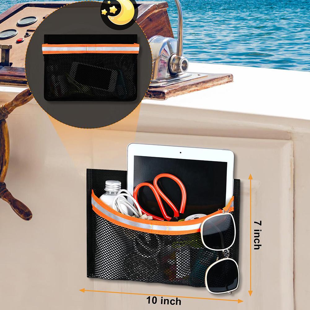 10in 7in Boat Storage Organizer Easy Installation Storage Organizer Easy Installation Process Maximizes Storage Space