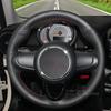Hand-stitched Anti-slip Leather Steering Wheel Cover For Mini Cooper Coupe Clubman Countryman Interior Accessories