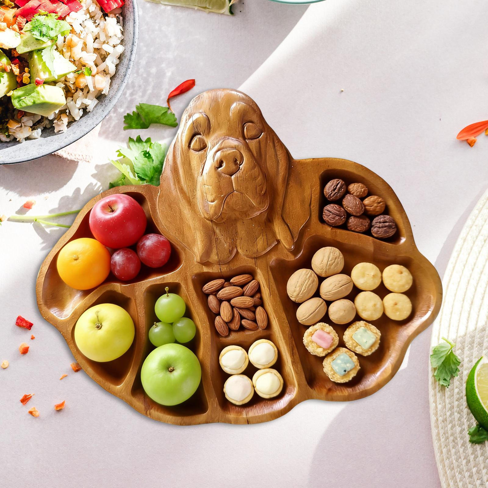 

Charcuterie Board, Appetizers, Vegetable Platter, Housewarming Gifts, Tableware, Nuts, Food for Puppy Shape