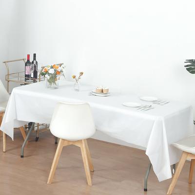 Multi Colors Disposable Tablecloth Nordic Platsic Table Cover Rustic Wedding Birthday Party Table Cloth Home Hotel Decoration